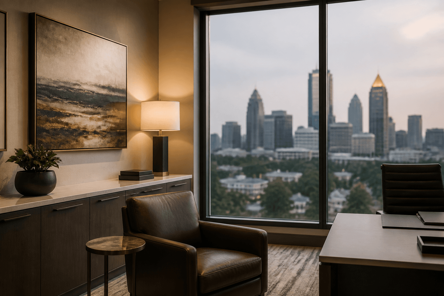 Atlanta physician conducting an in-depth longevity and preventive health consultation